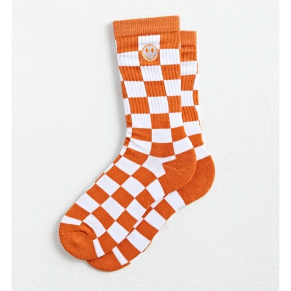 New🌟Happy Face Crew Sock
